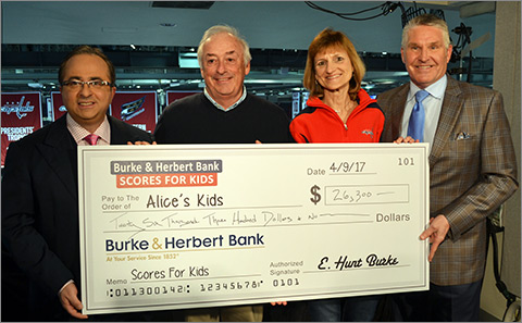 Burke & Herbert Bank Northern VA Donation to Benefit Children