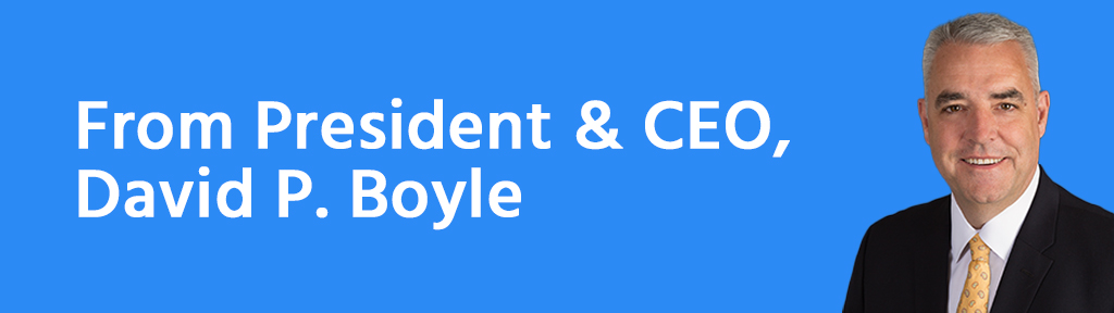 Former President & CEO, David P. Boyle